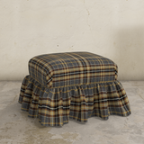 Edith Ruffle Ottoman