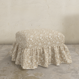 Edith Ruffle Ottoman
