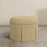 Ely Skirted Ottoman