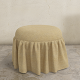 Eloise Ruffle Ottoman