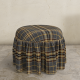 Eloise Ruffle Ottoman