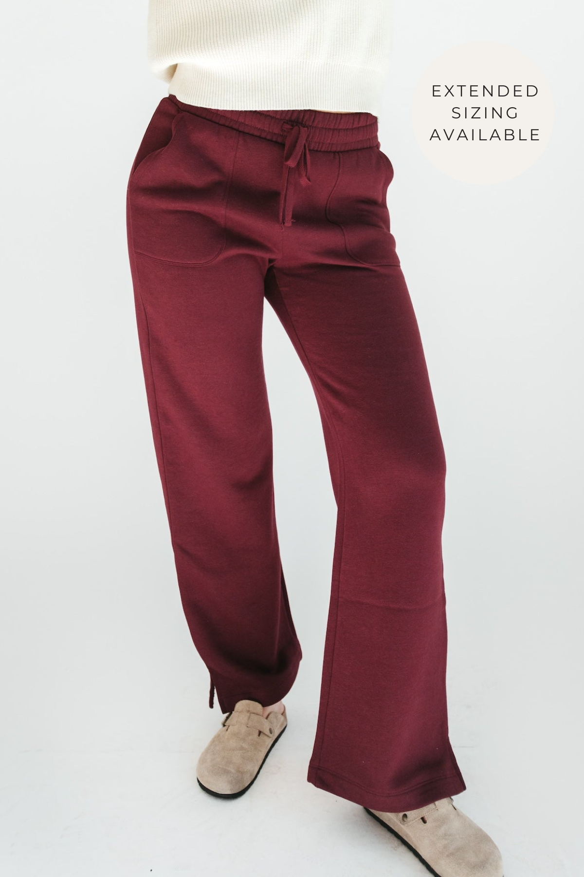 Sweet Escape Lounge Pant - Burgundy