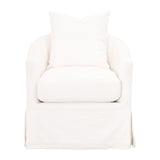 Faye Swivel Chair - Creme