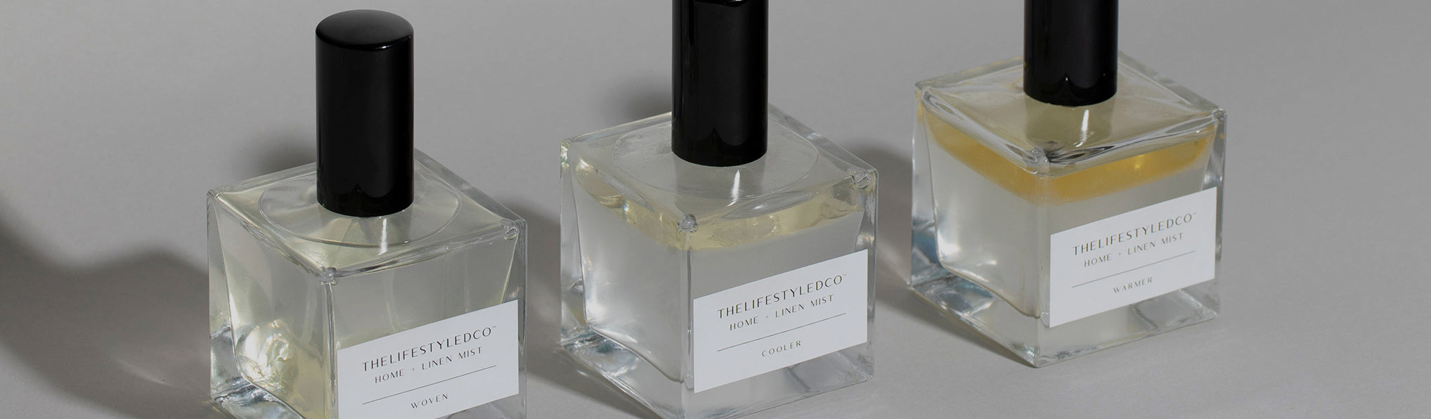 Three home fragrance bottle gifts