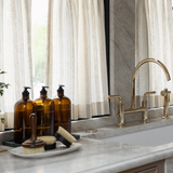 Glass Amber Liquid Pumps