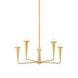 Danna 5-Light Chandelier - 2 Finishes