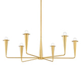 Danna 6-Light Chandelier - 2 Finishes