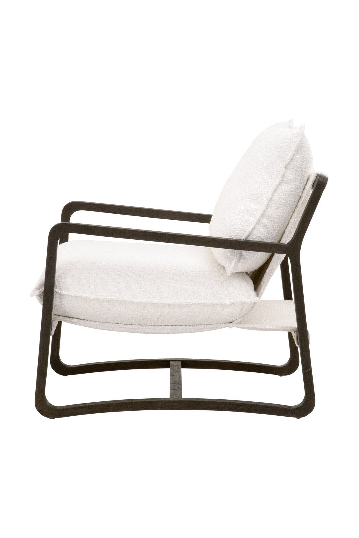 Rylan Club Chair - Matte Brown