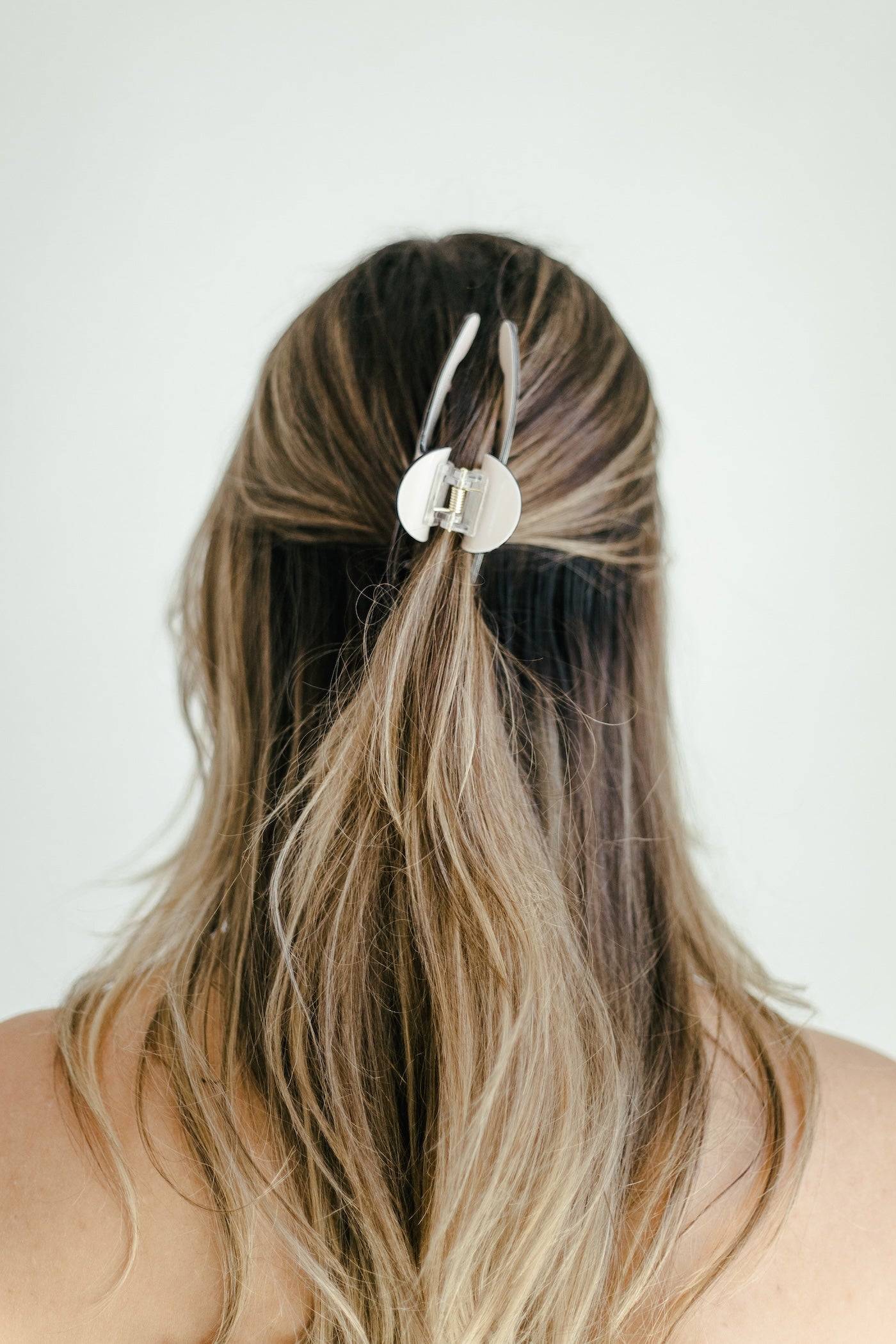 Icelyn Long Hair Clip - Ivory