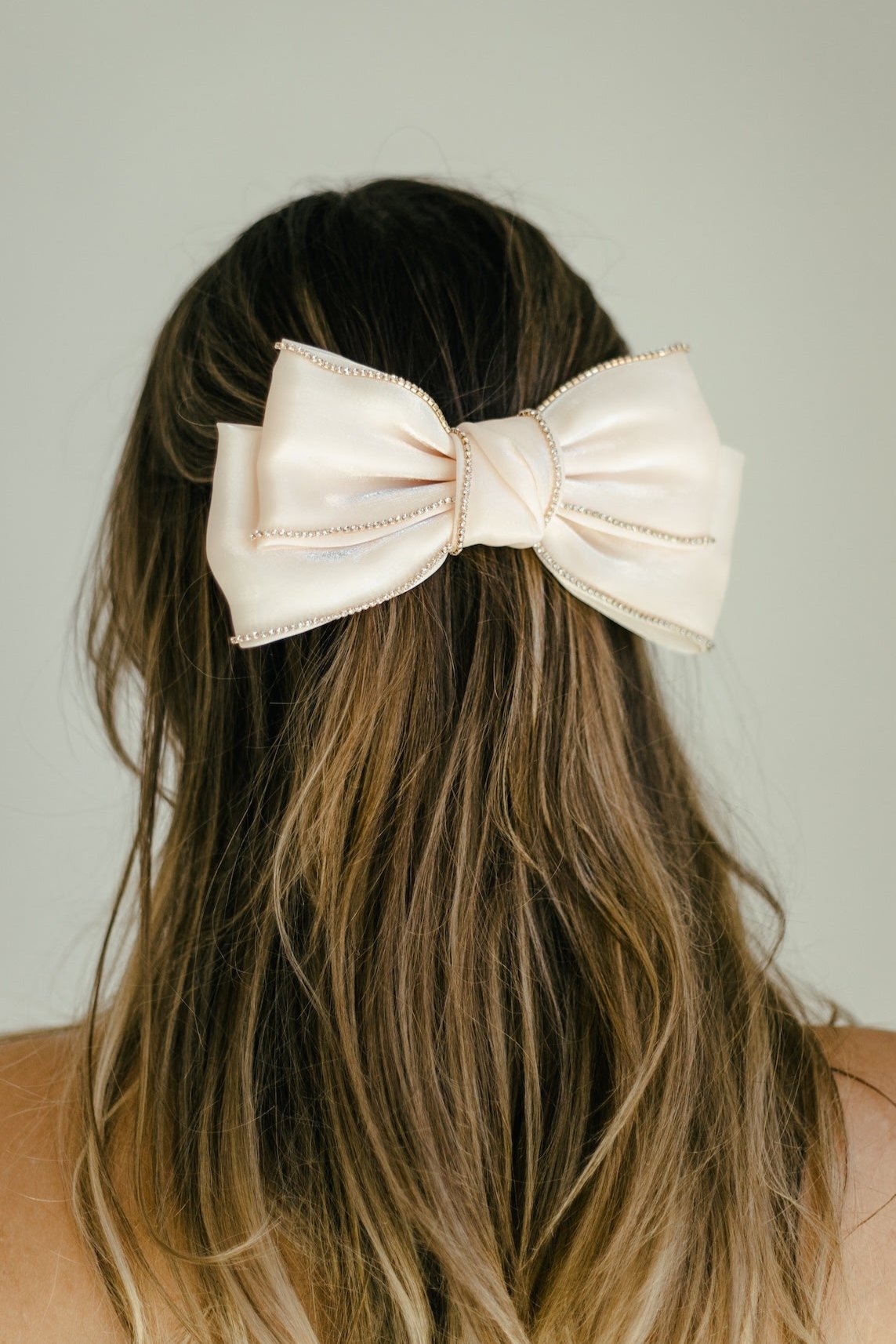 Felicity Hair Bow - Ivory