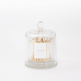 Glass Cloche with Matches