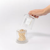 Glass Cloche with Matches