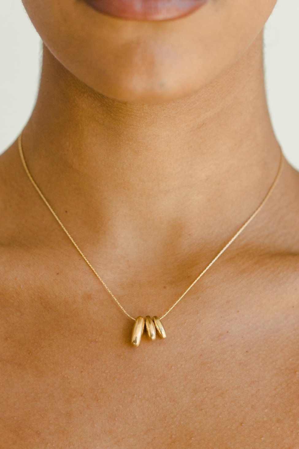 Fall Away Necklace - Gold