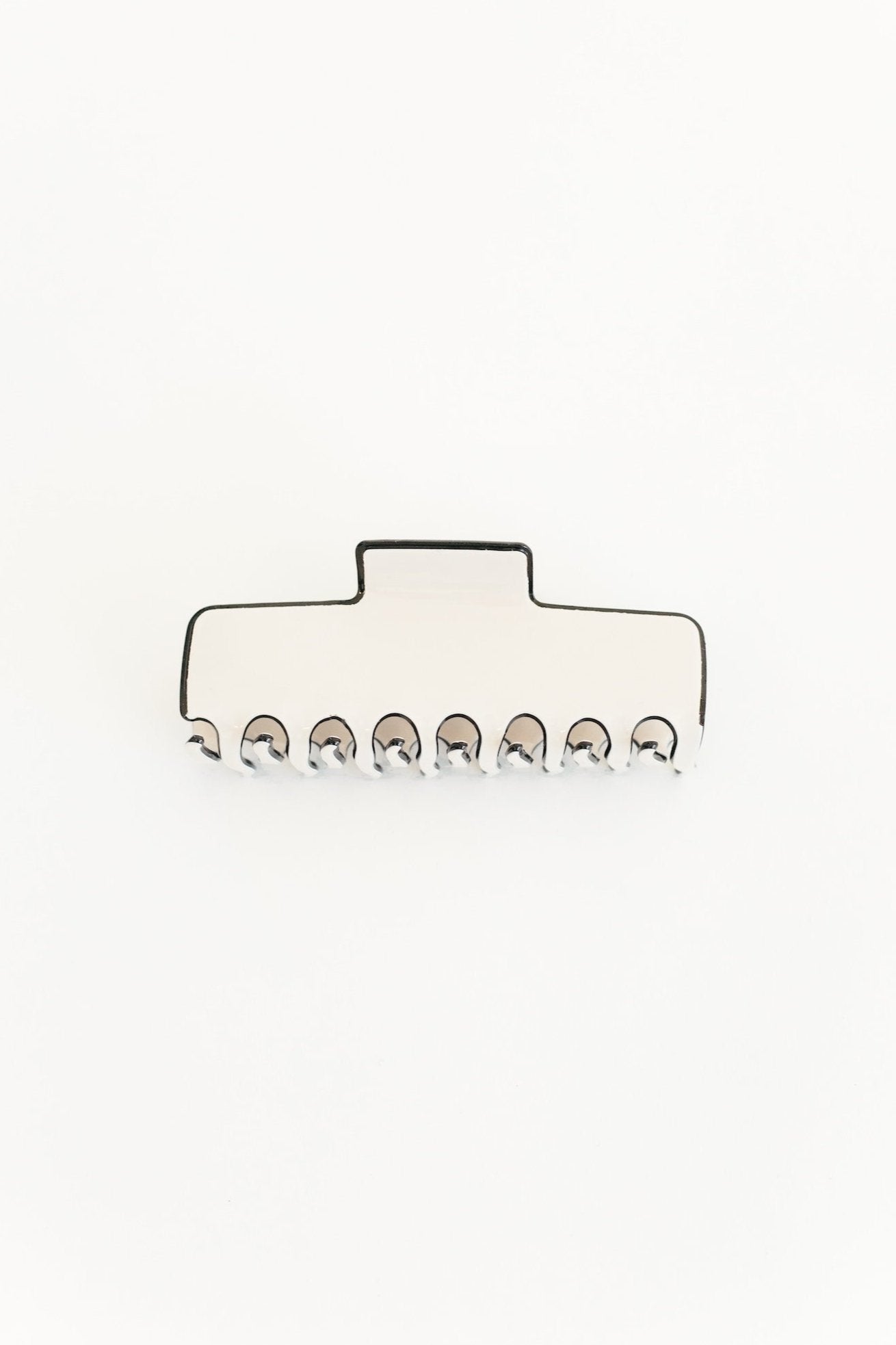 Icelyn Square Hair Clip - Ivory