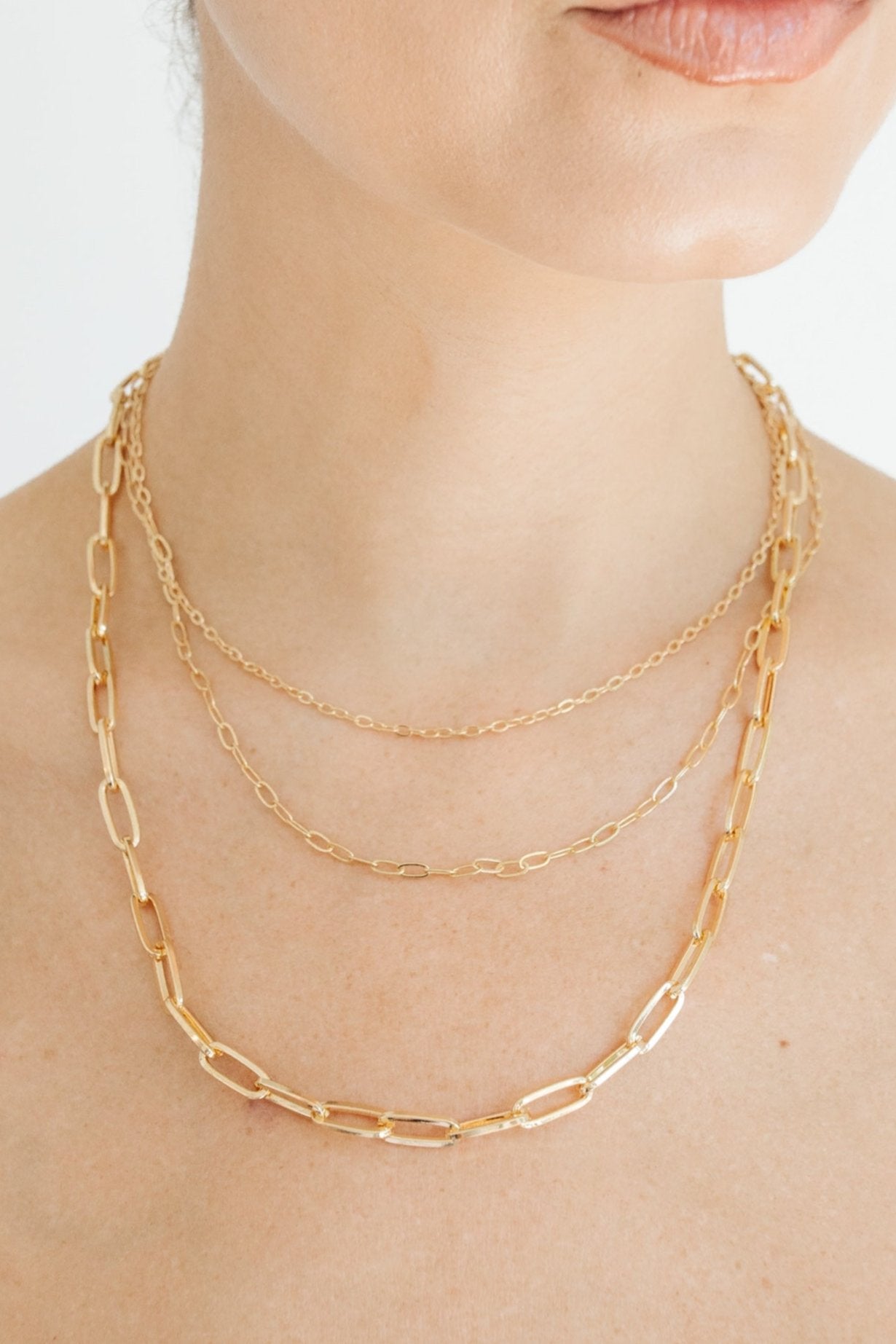 Alessia Layered Necklace - Gold - THELIFESTYLEDCO Shop