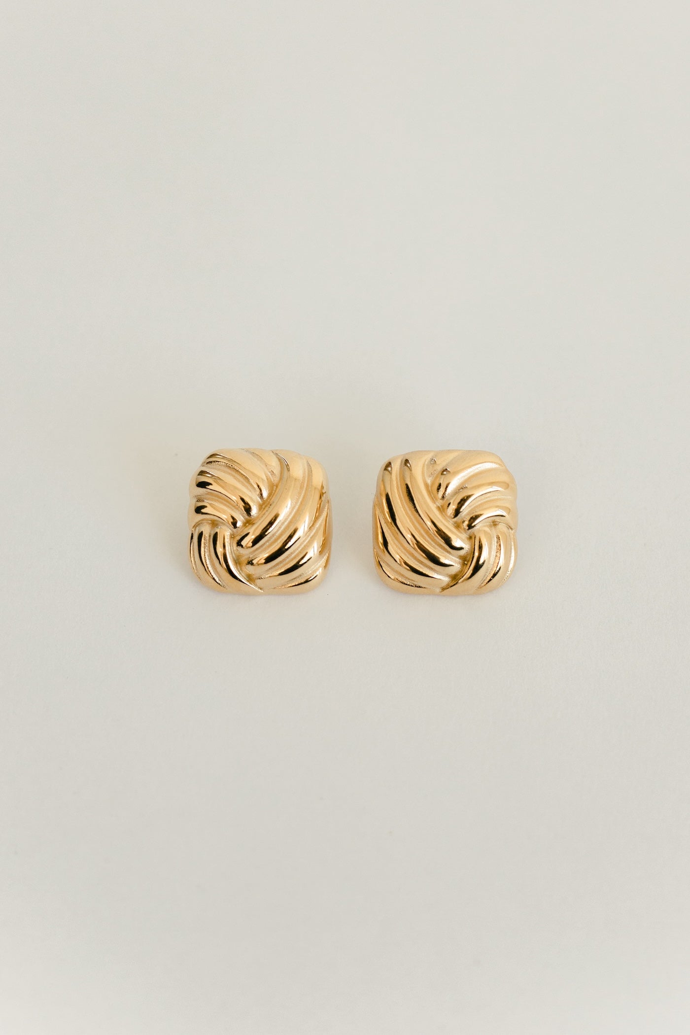 Sunrise Braided Earring - Gold