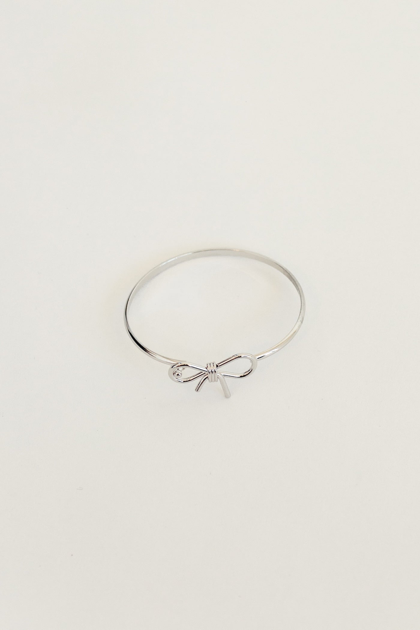 Buttercup Bow Bracelet - Silver