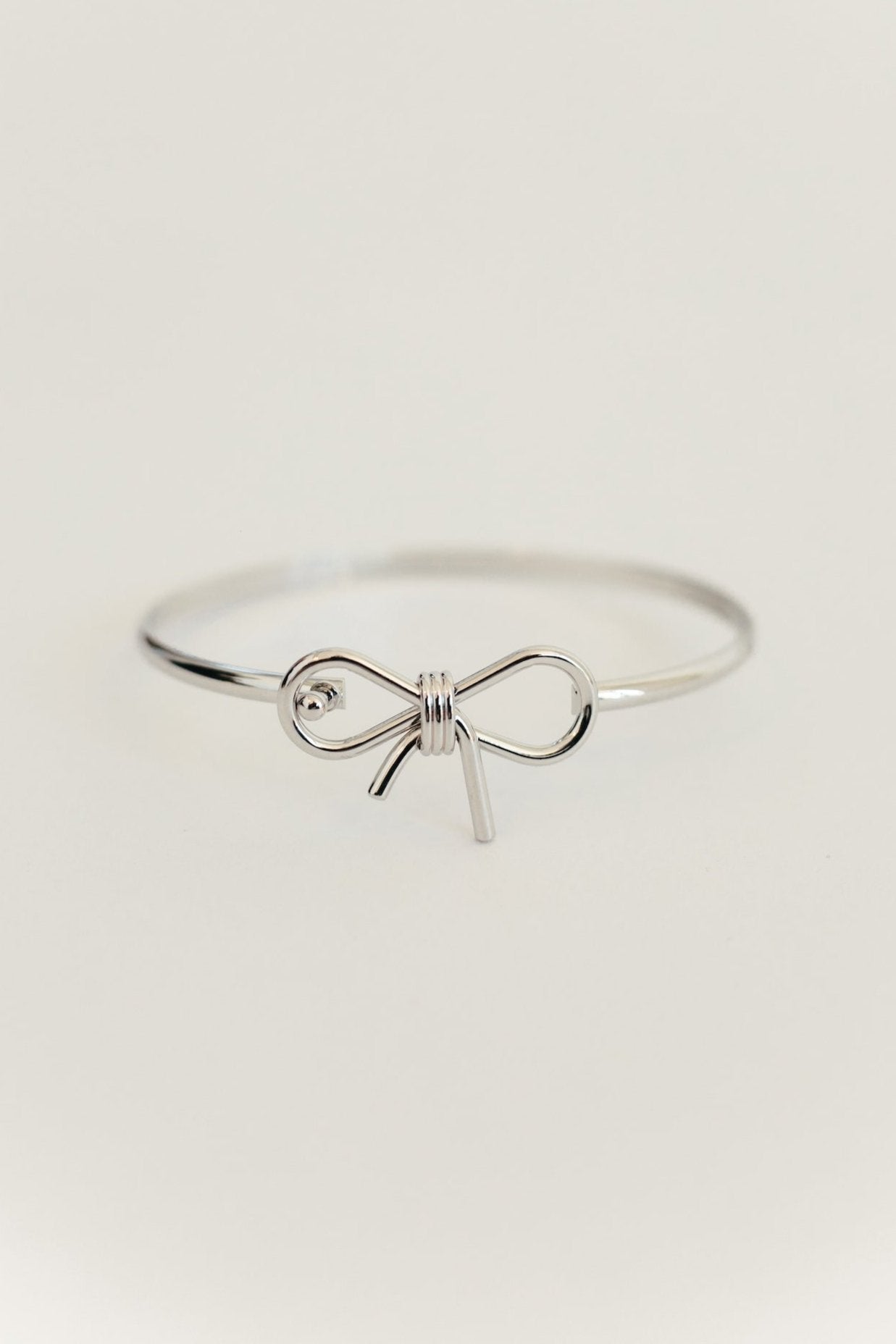 Buttercup Bow Bracelet - Silver