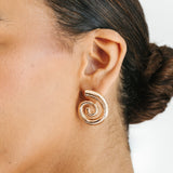 Kaleen Spiral Earring - Gold