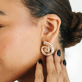 Kaleen Spiral Earring - Gold