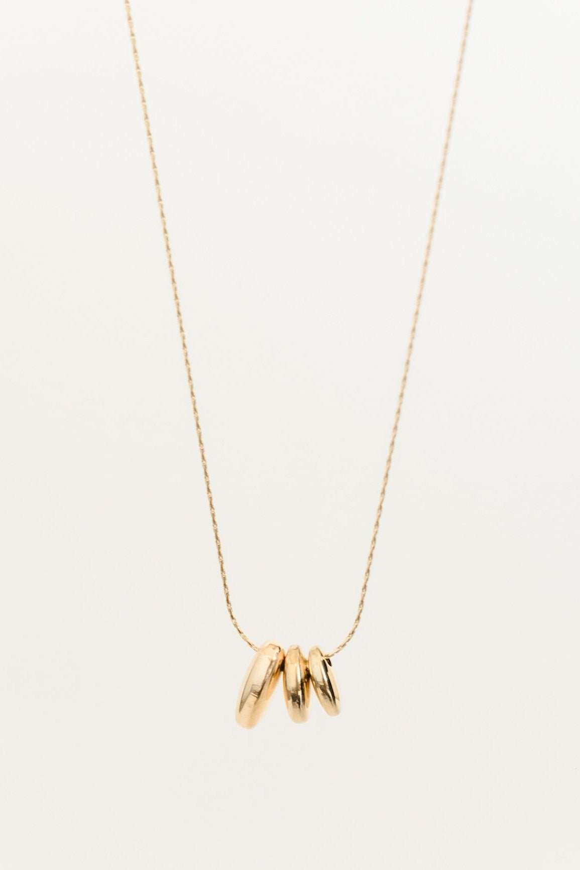 Fall Away Necklace - Gold