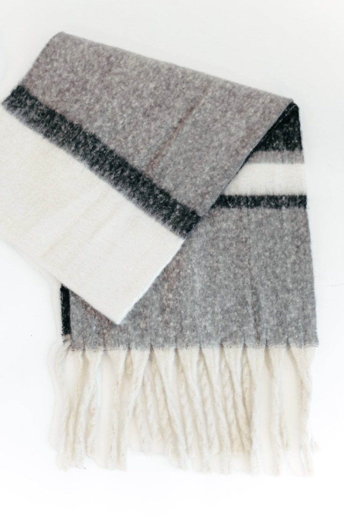 Let it Snow Scarf - Grey