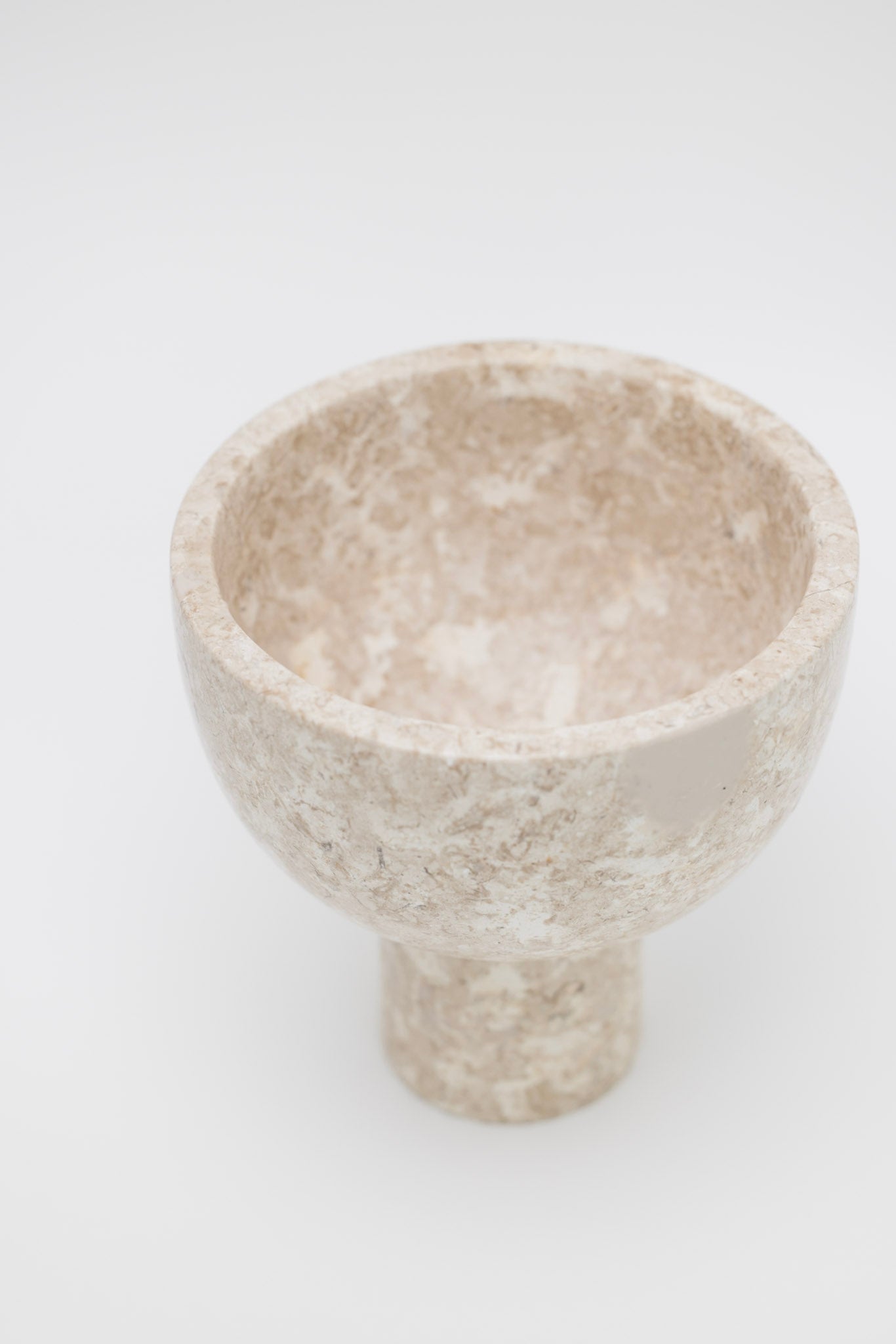 Marble Pedestal Bowl