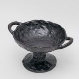 Stoneware Pedestal with Handles