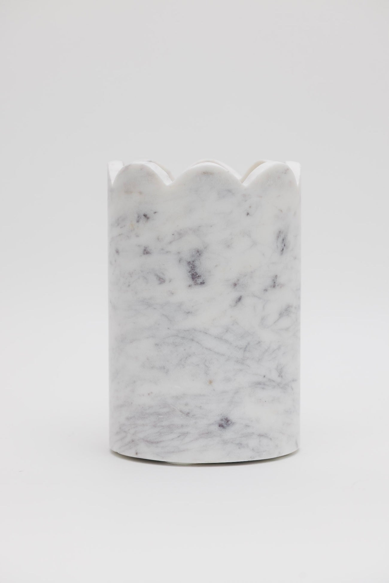 Scalloped Marble Bottle Chiller