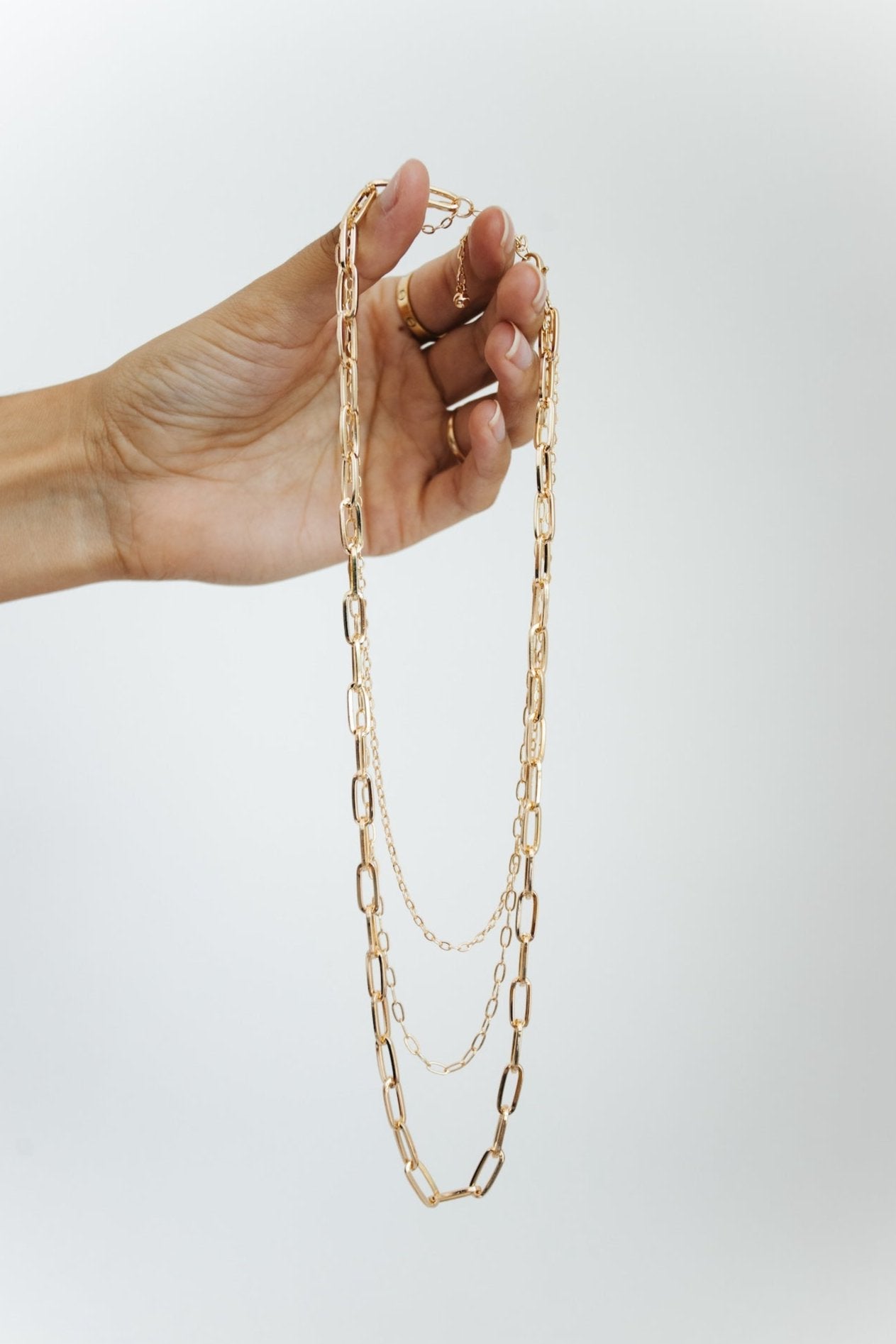 Alessia Layered Necklace - Gold