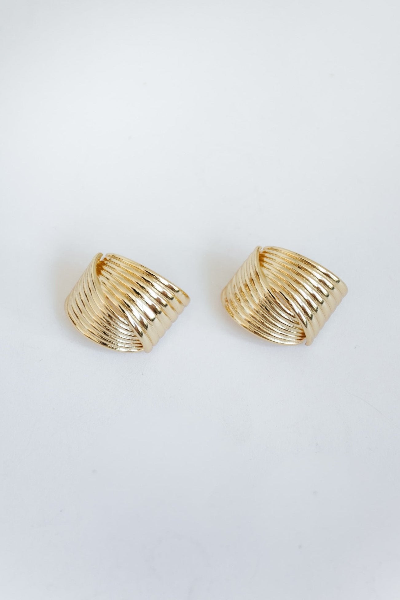 Carmine Layered Earring - Gold