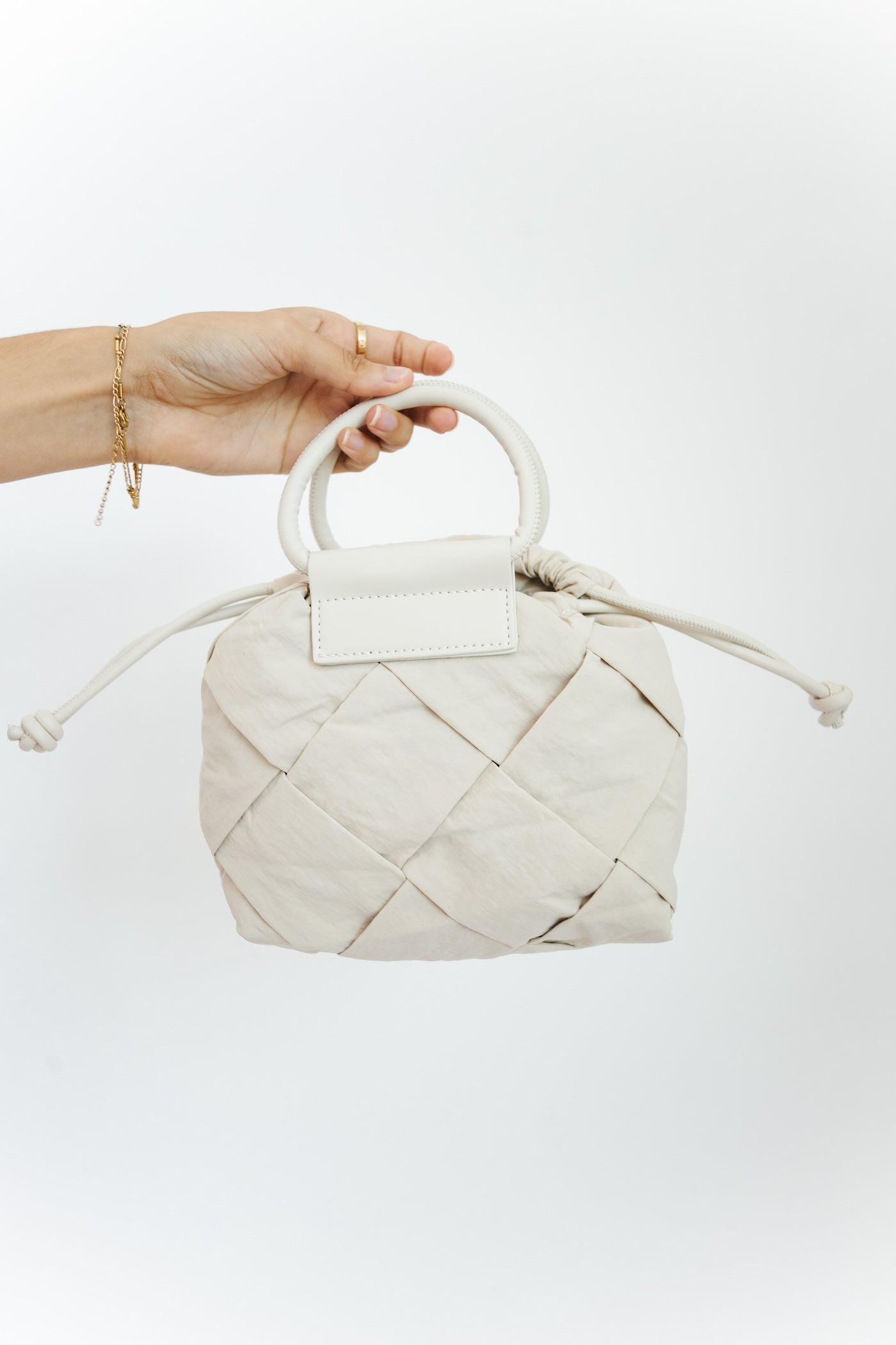 Out + About Clutch - Ivory