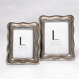 Silver Wavy Frames - Set of 2
