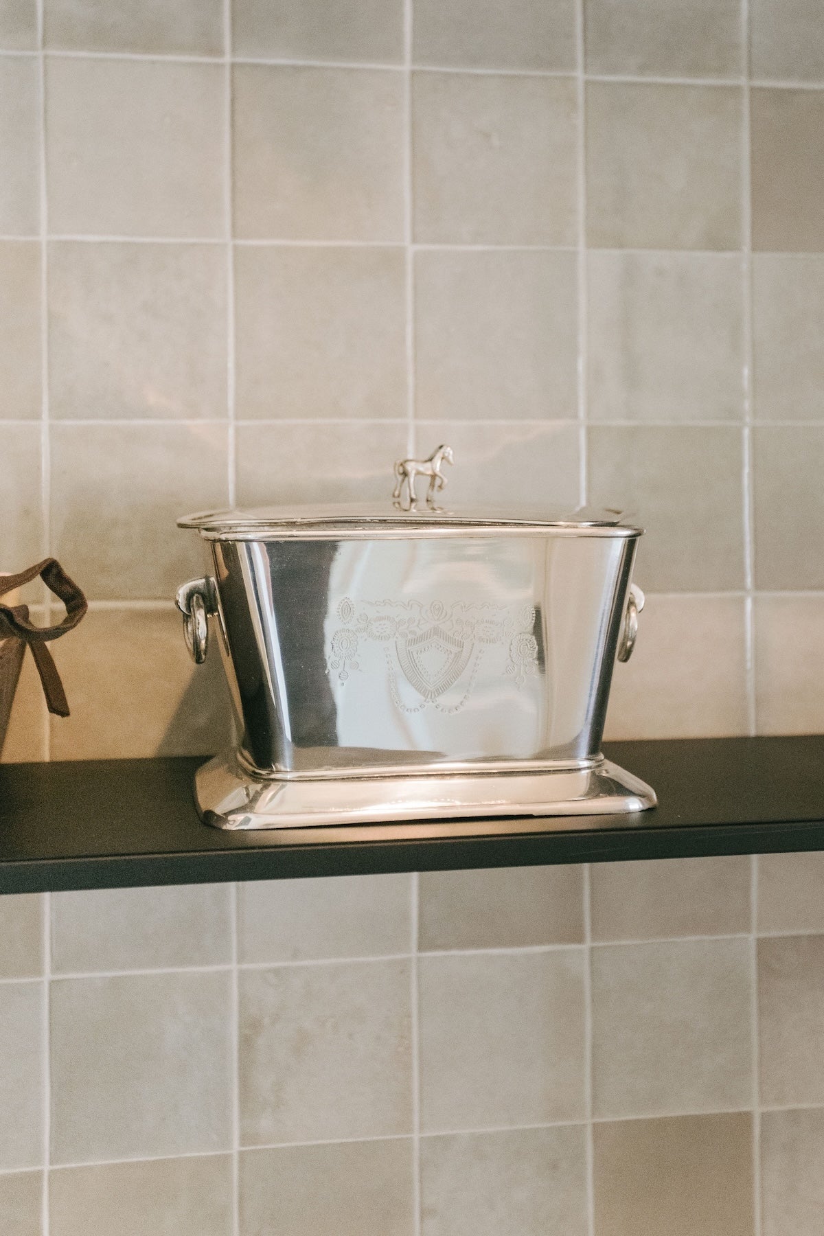 Vintage-Inspired English Tea Caddy
