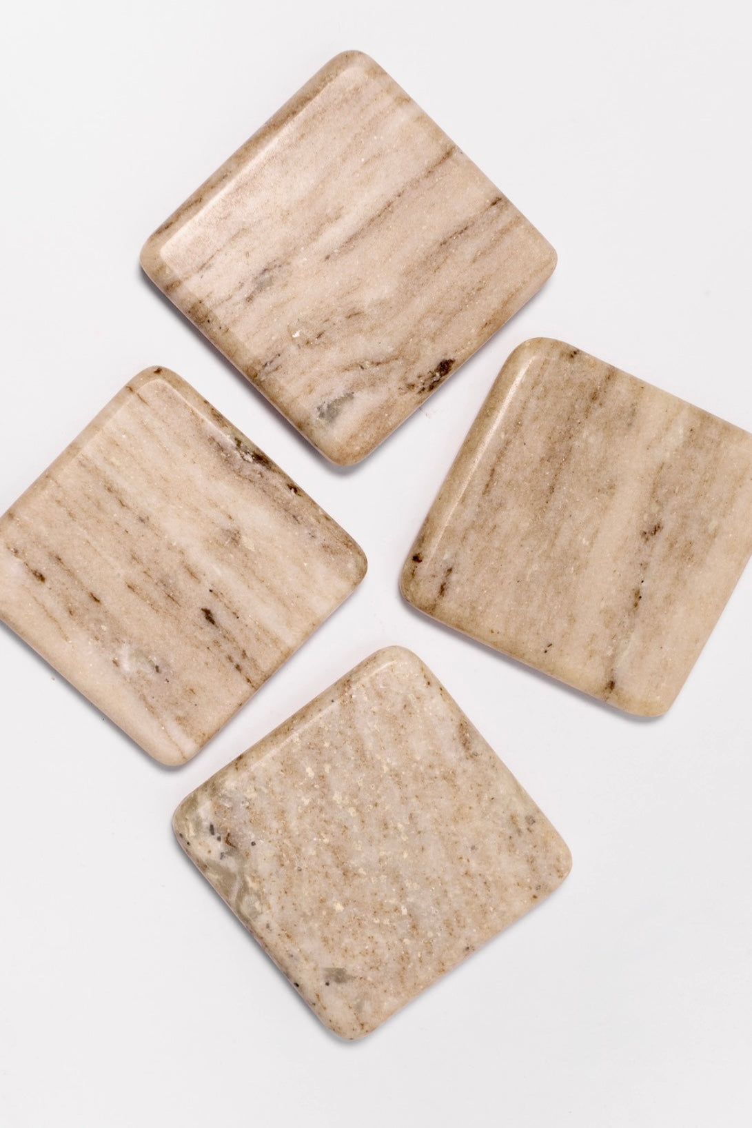 Marble Coasters - Set of 4