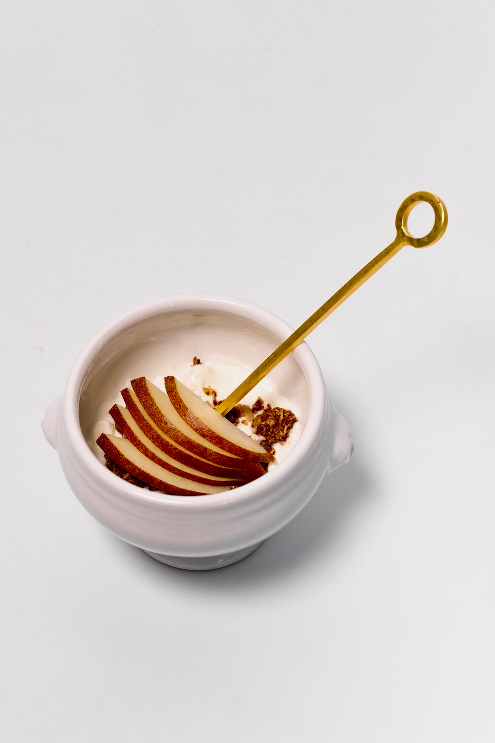 Porcelain Pedestal Bowl