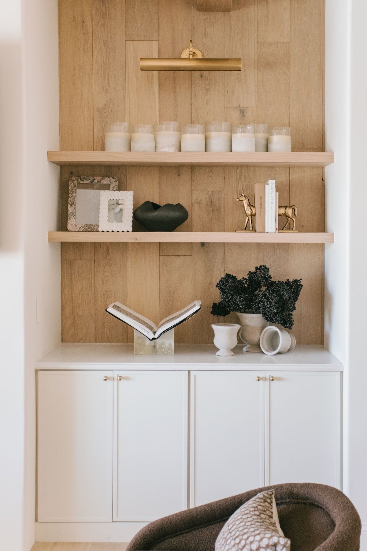 Organic-Shaped Vase - Matte Black