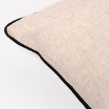 Linen Pillow with Piping - 20"x20"