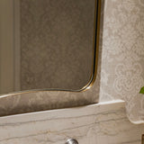 Belvoir Mirror - Brass
