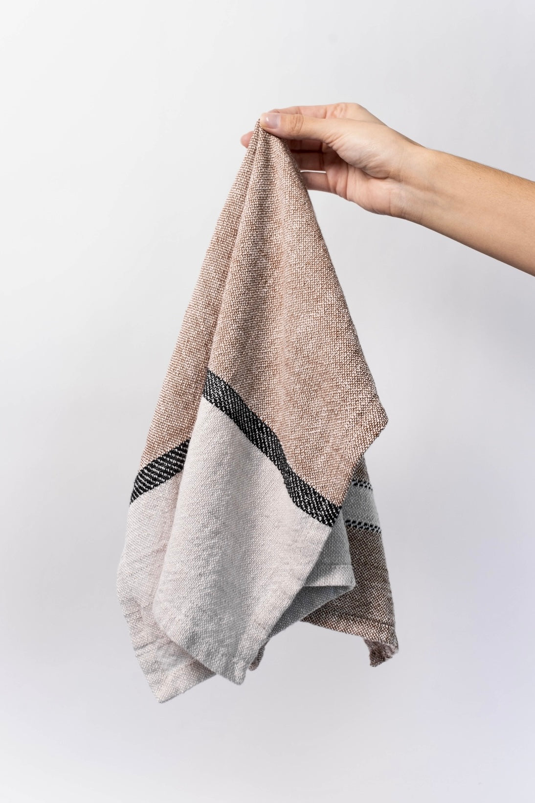 Block Stripe Dish Towels - Set of 2