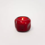 Red Glass Candle - Yuzu Woods