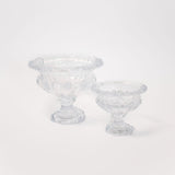 Glass Pedestal Bowl - 2 Sizes