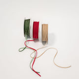 Velvet Ribbon - Beige - 1/8" x 20 Yards