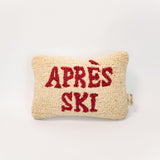 Après Ski Hand-Hooked Lumbar Pillow