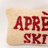 Après Ski Hand-Hooked Lumbar Pillow