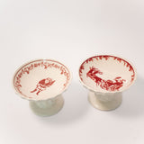 Holiday Pedestal Bowl - 2 Styles