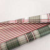 Reversible Wrapping Paper - Plaid and Striped