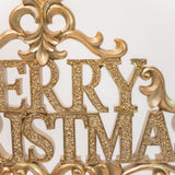 Merry Christmas Sign on Stand