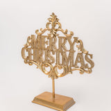 Merry Christmas Sign on Stand