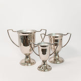 Silver Metal Trophies - 3 Sizes